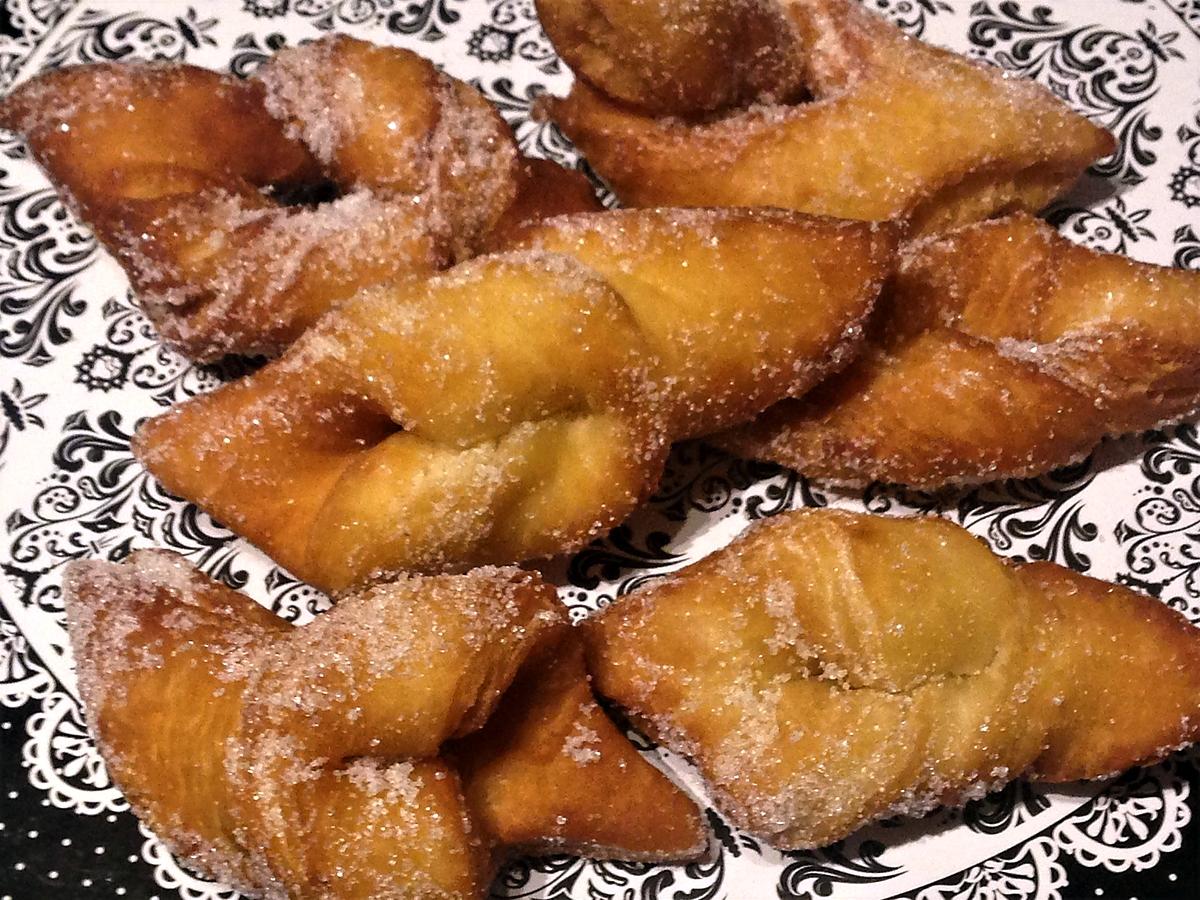 recette Bugnes "beignets de carnaval" "mardis gras"