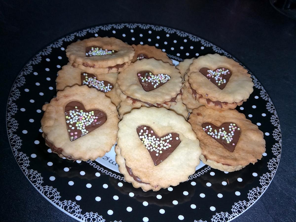 recette Sablés fourré au Nutella