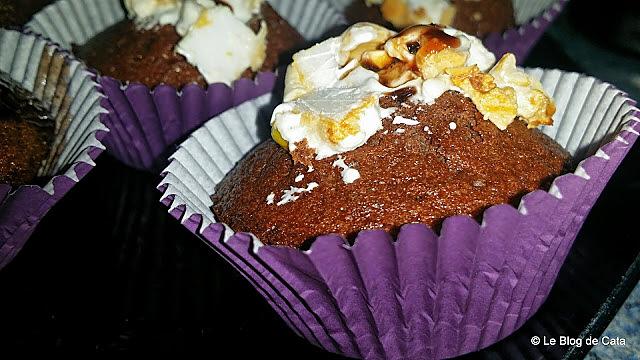 recette Muffins au chocolat et nougat de Montélimar