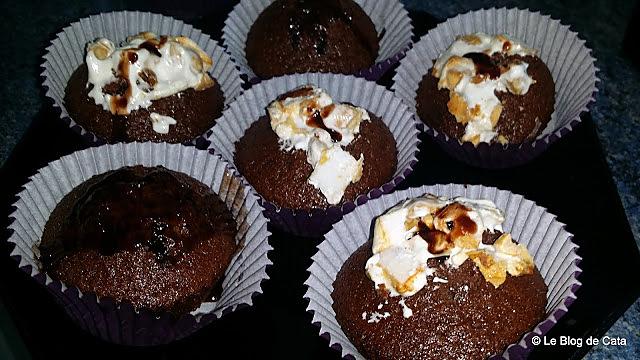 recette Muffins au chocolat et nougat de Montélimar