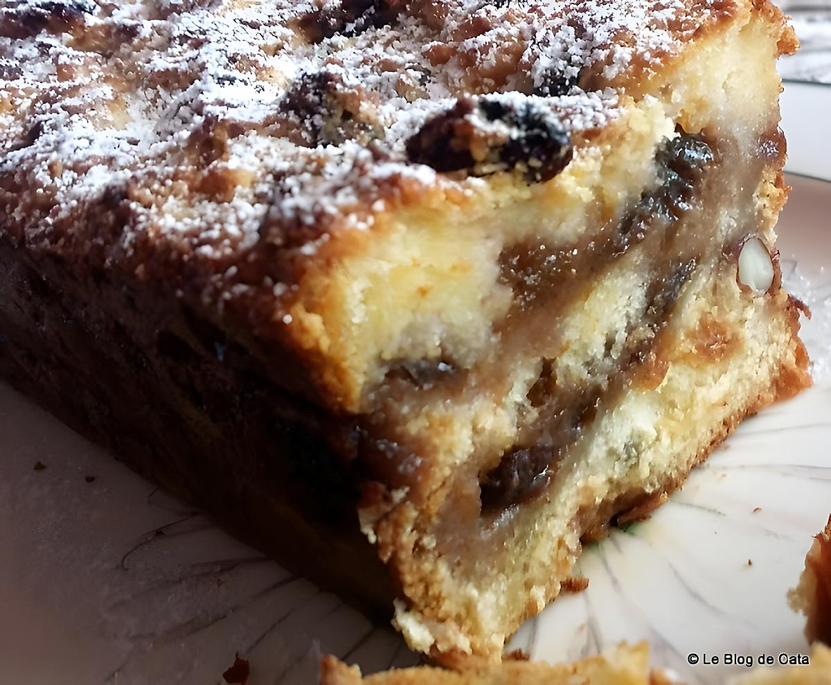 recette Cake de brioche perdue