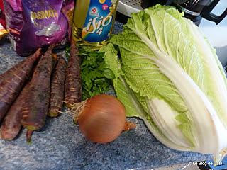 recette Dolmas au chou chinois / Feuilles de chou farcies