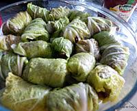 recette Dolmas au chou chinois / Feuilles de chou farcies