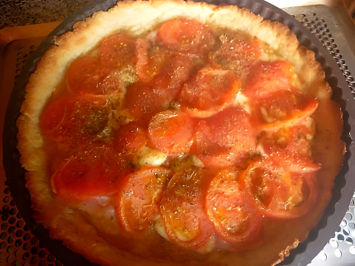 recette Tarte à la tomate