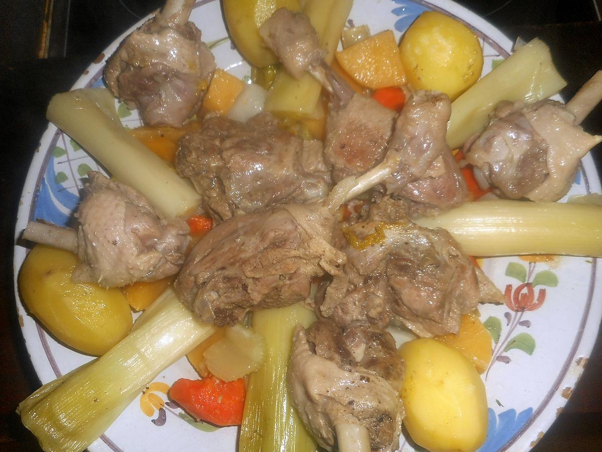 recette Pot au feu de canard