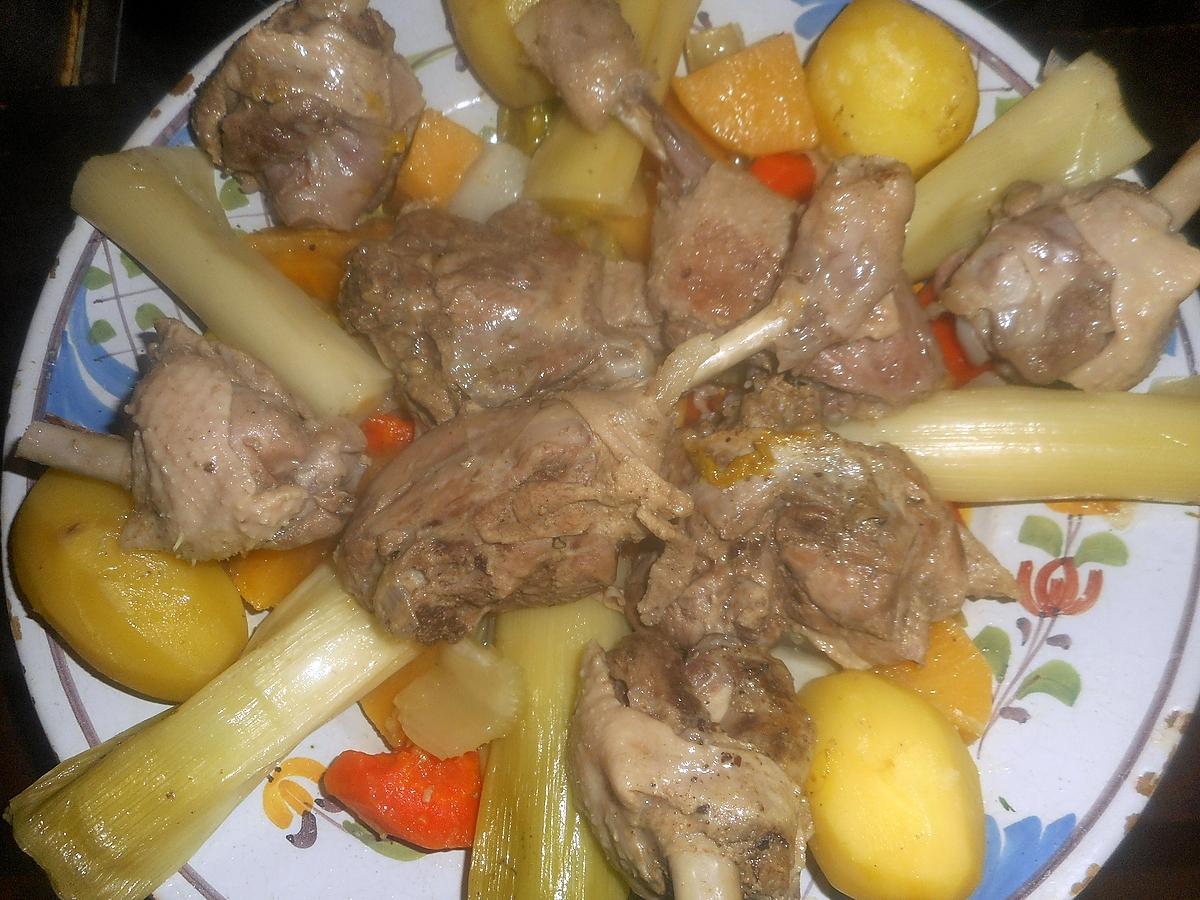 recette Pot au feu de canard