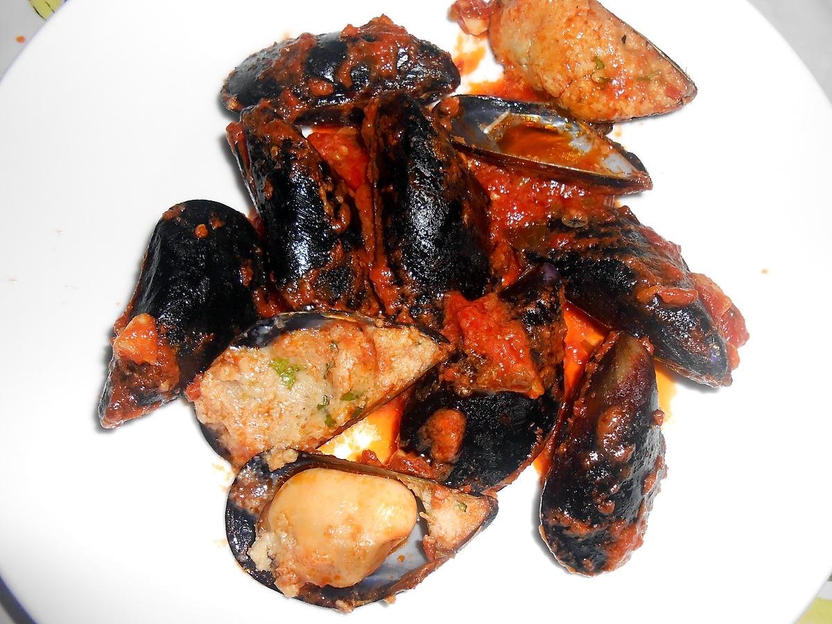 recette MOULES FARCIES AU THON