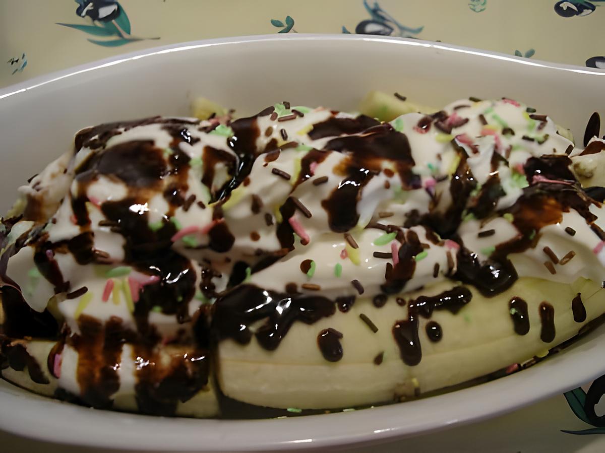 recette banana split