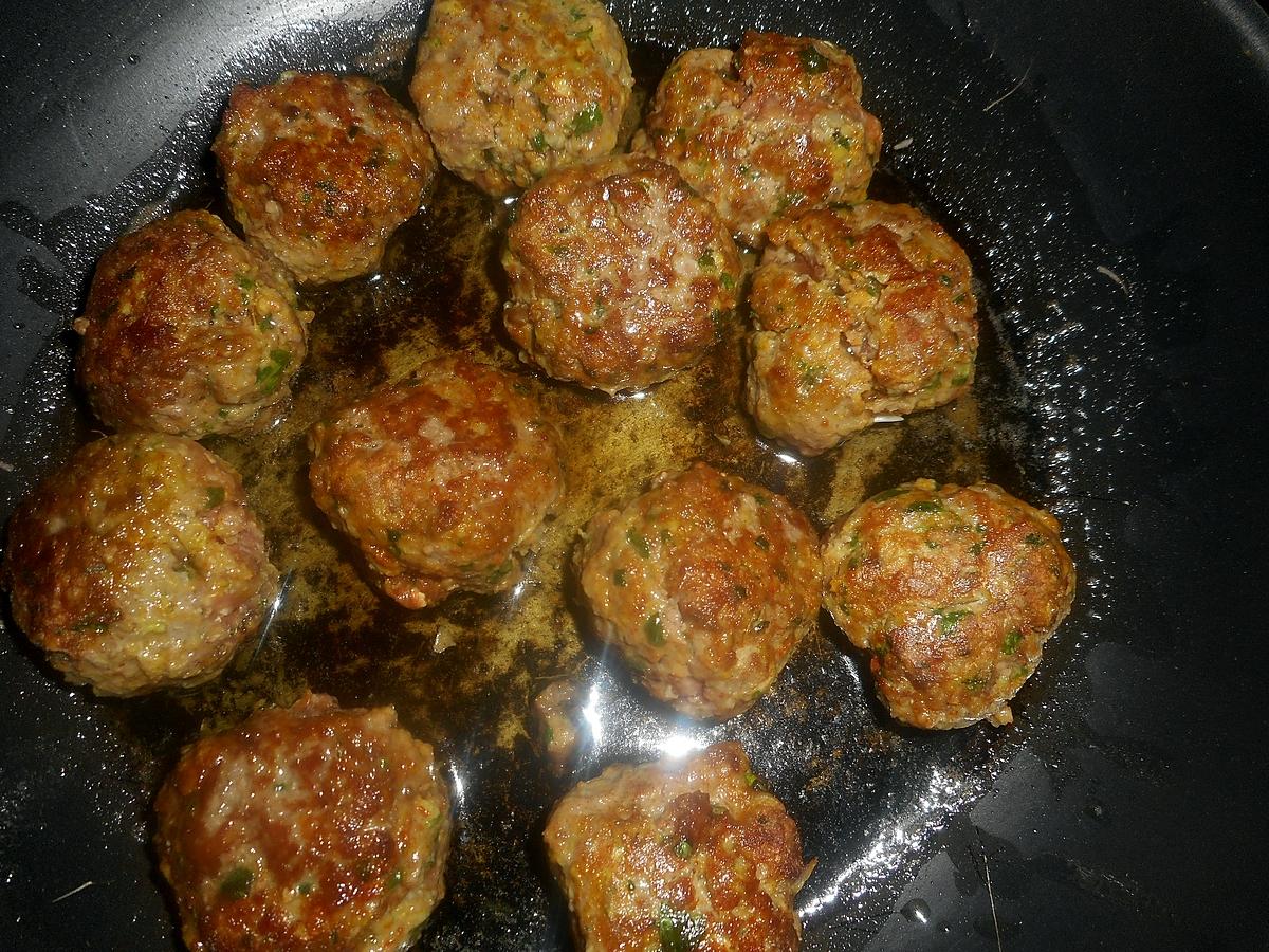 recette Boulettes de boeuf au gingembre