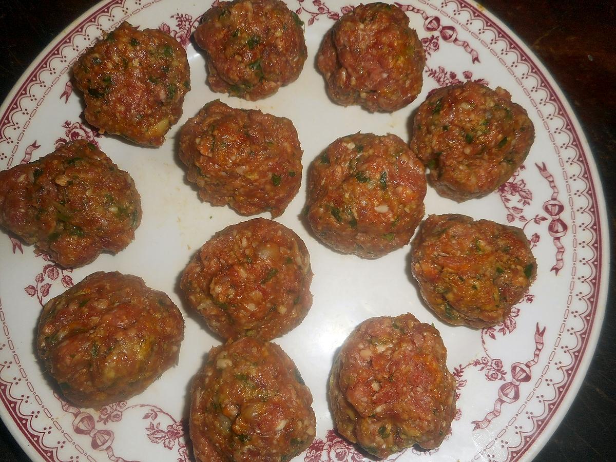 recette Boulettes de boeuf au gingembre