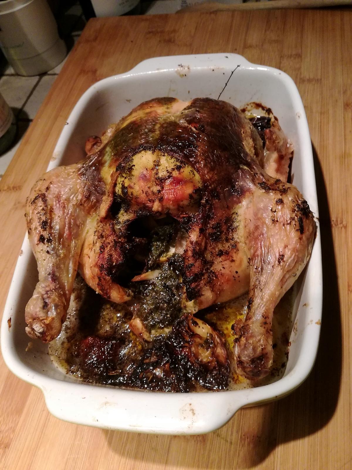 recette Poulet au thym et au citron