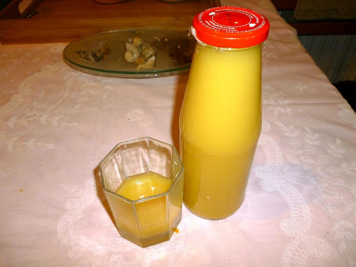 recette Jus de gingembre, ananas, citron vert