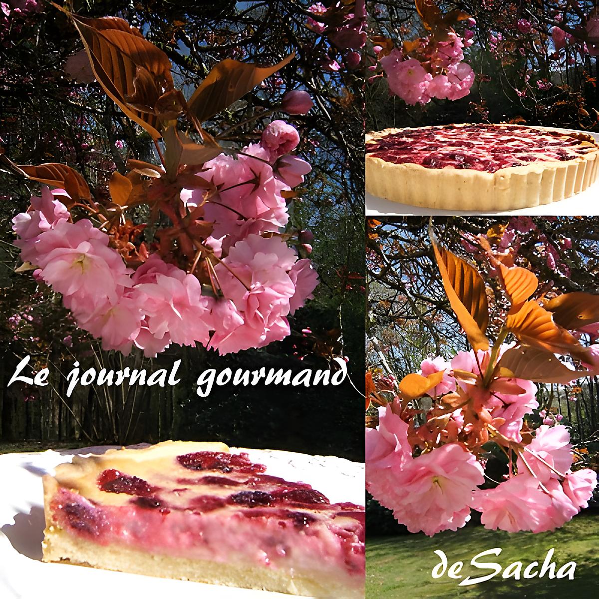 recette Tarte à la framboise