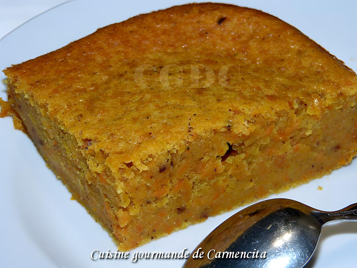 recette Gâteau de carottes