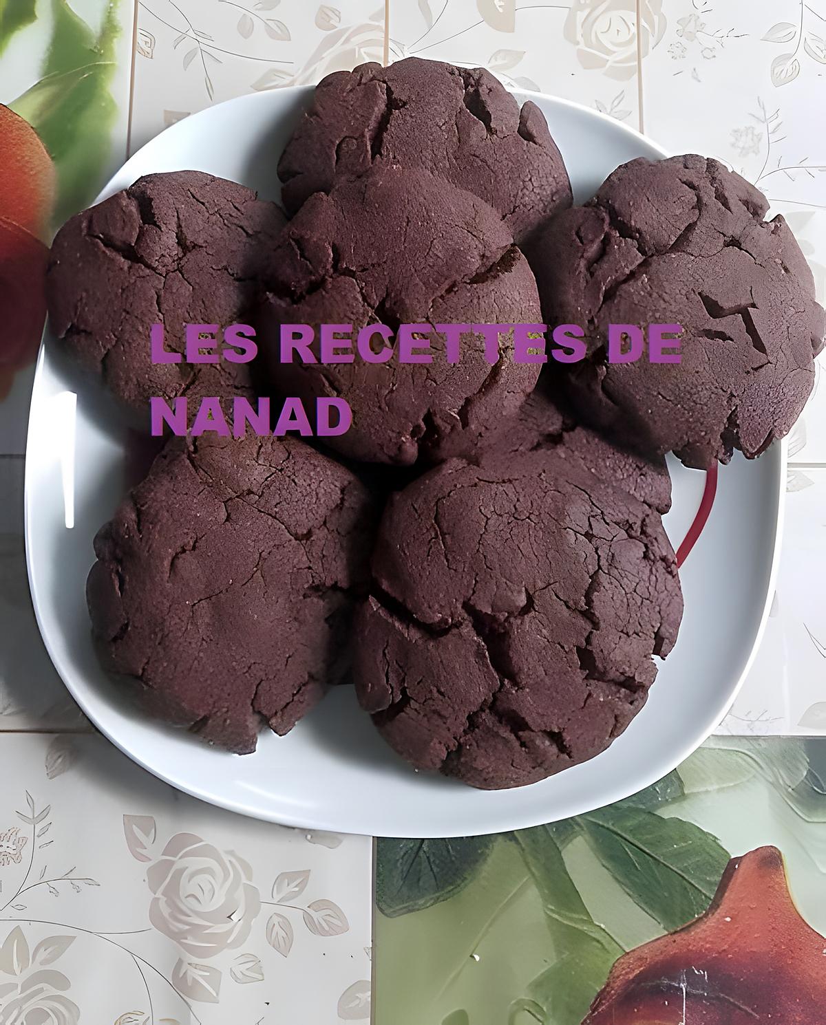 recette Biscuits au chocolat (sans oeufs)