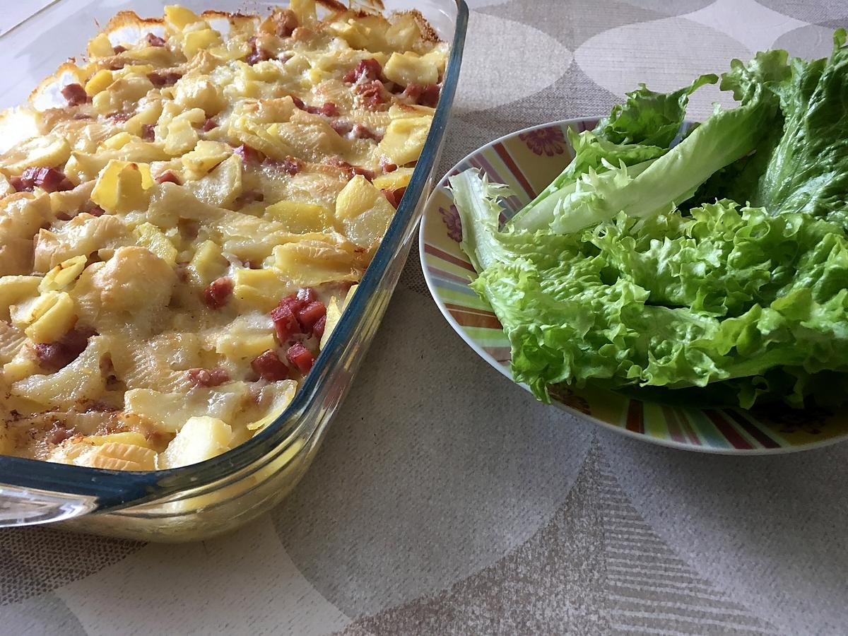 recette TARTIFLETTE