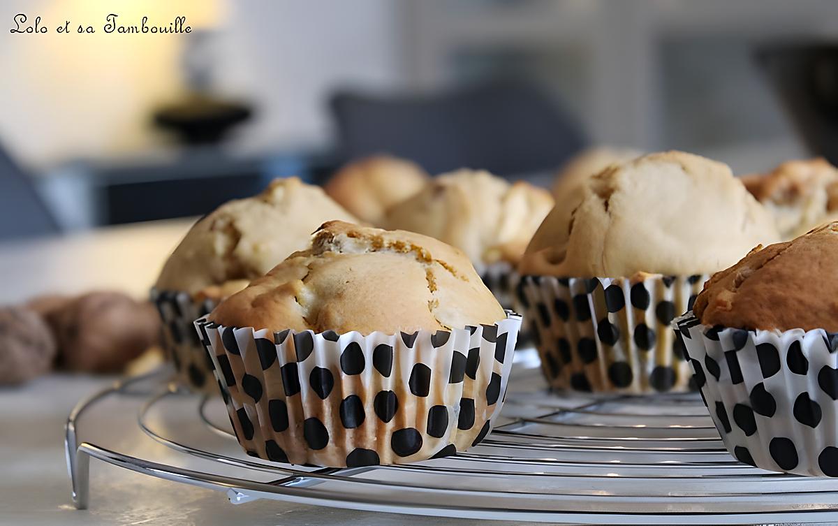 recette Muffins à la pomme, noix & spéculoos