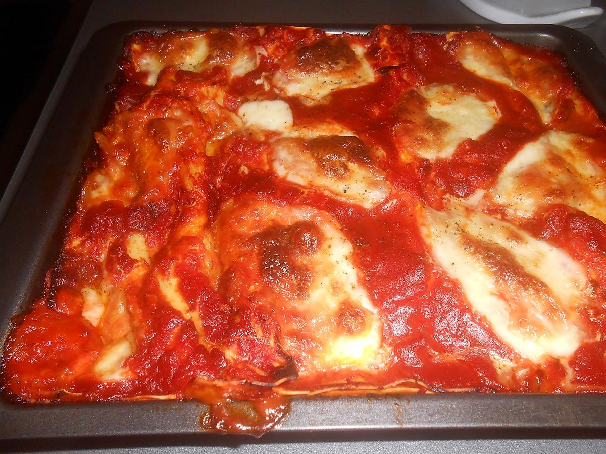 recette LASAGNE AUX AUBERGINES