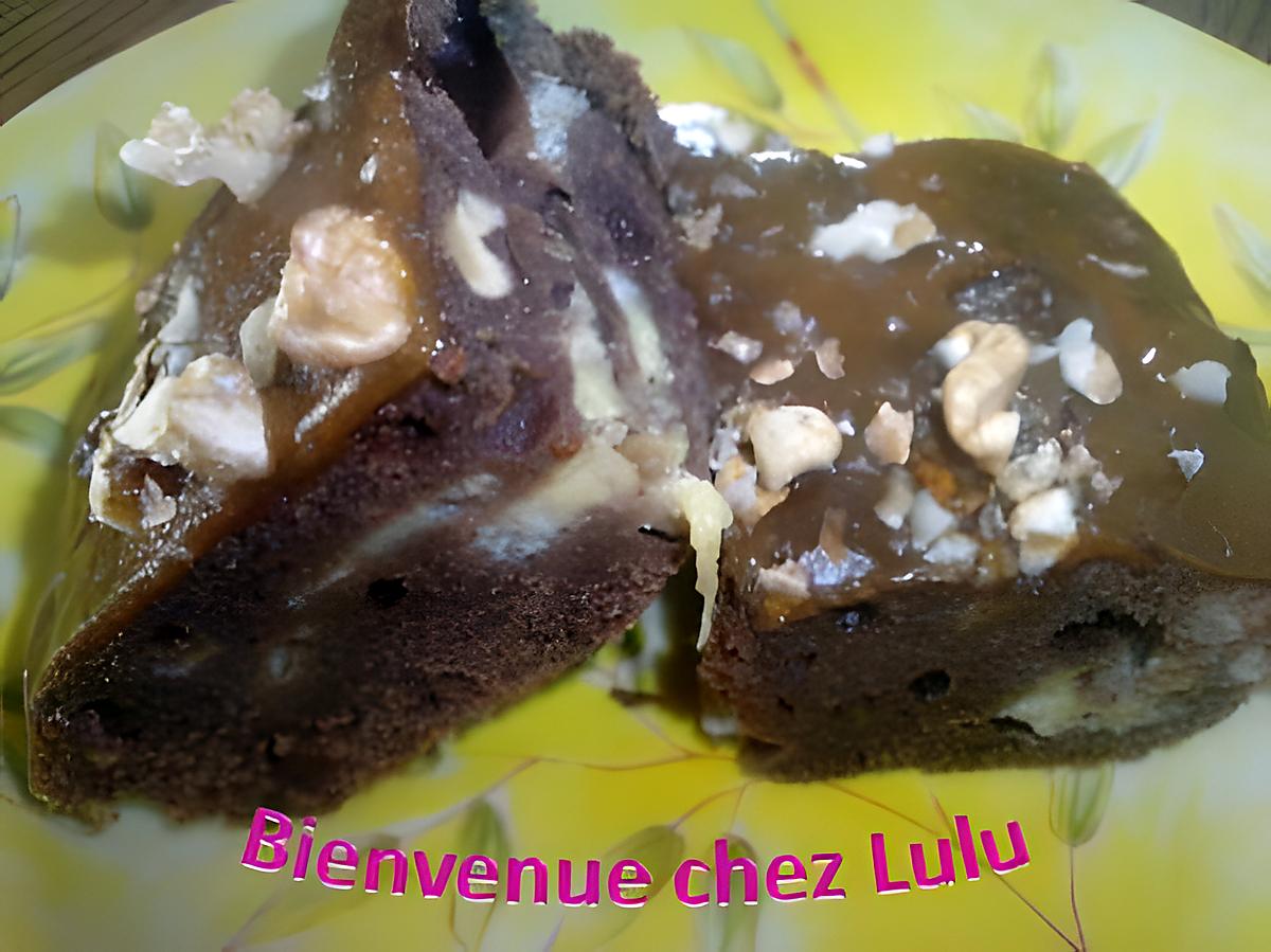 recette Brownies spécial double sensation