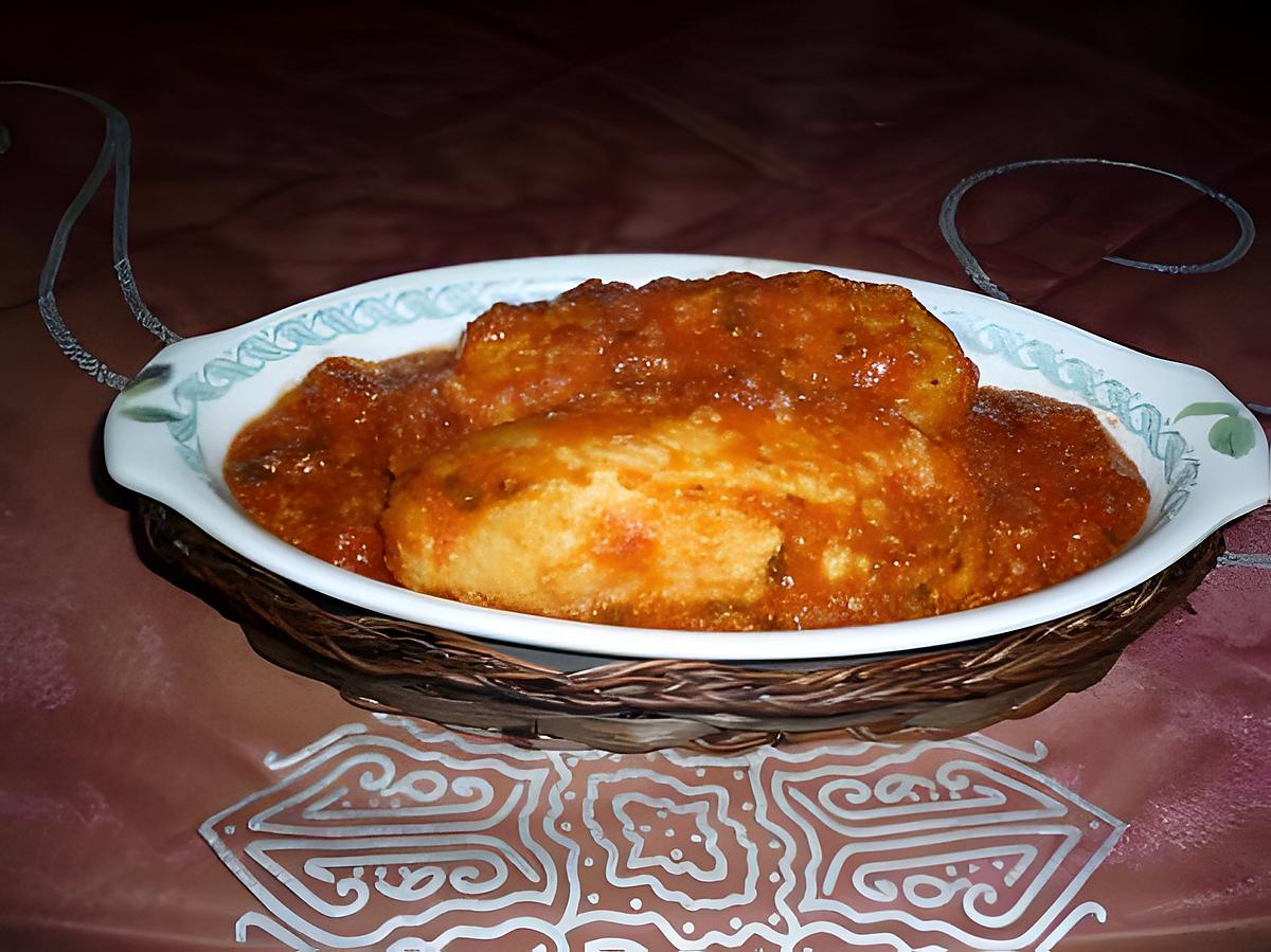 recette Quenelles de volaille et sa sauce tomate fraiche