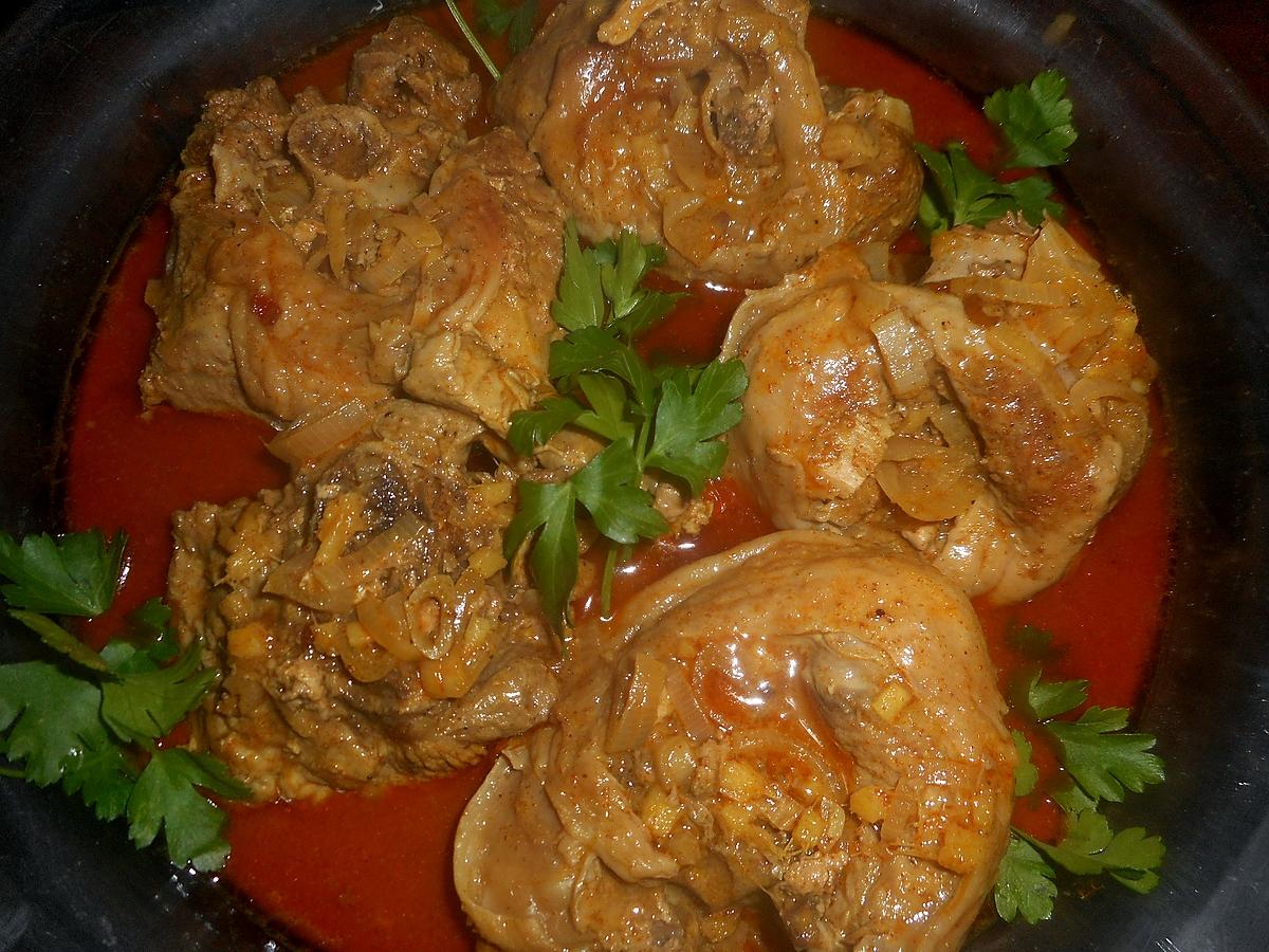 recette Osso bucco de dinde au garam masala et autres saveurs