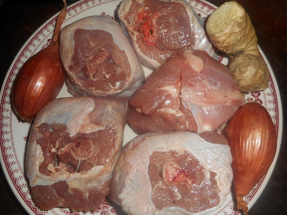 recette Osso bucco de dinde au garam masala et autres saveurs