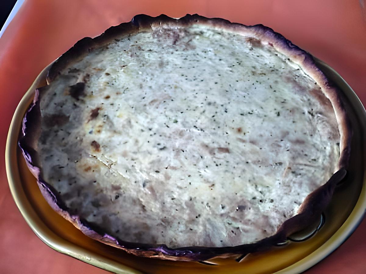 recette Quiche thon /moutarde