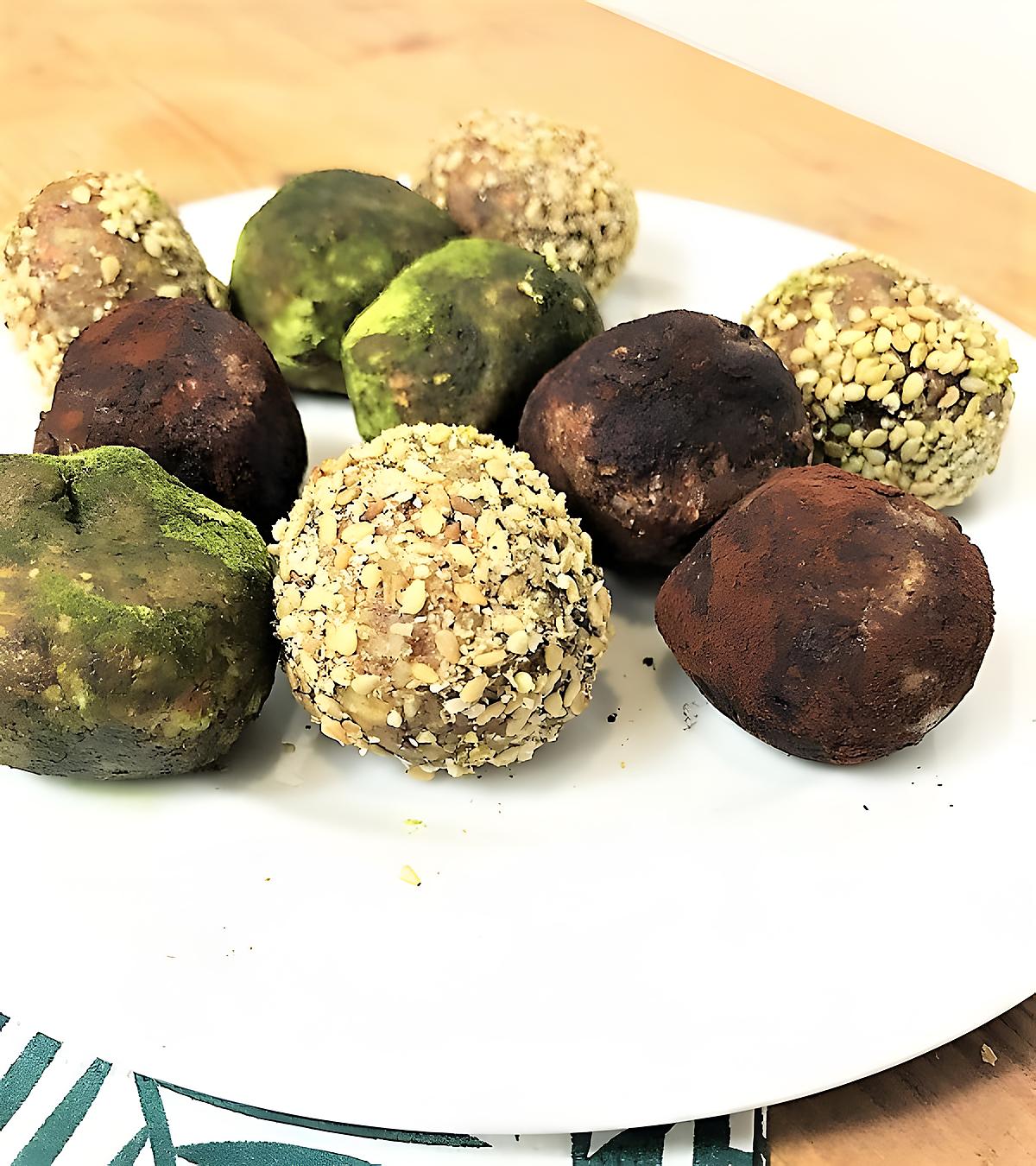 recette Energy balls : un snack sain, gourmand et rapide à préparer !