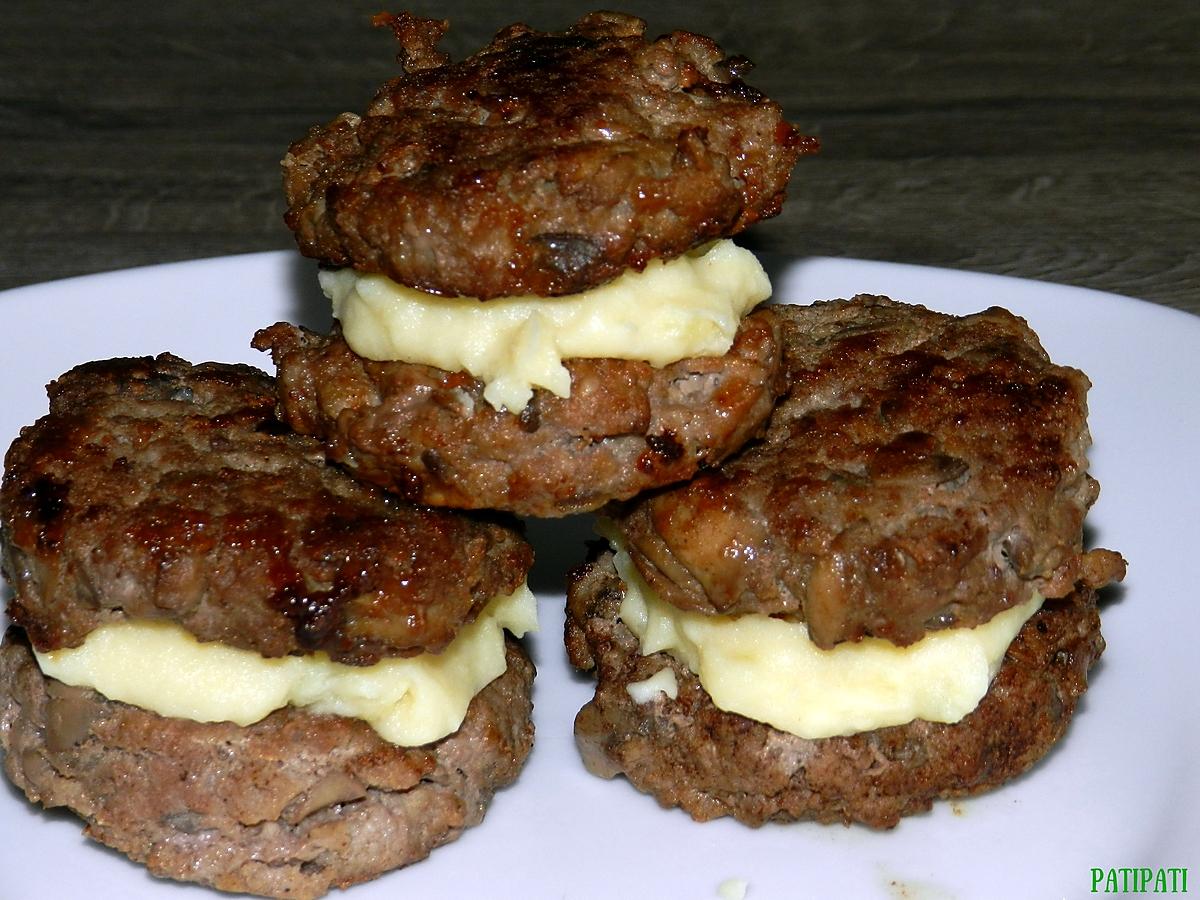 recette Quand les burgers veulent jouer dans la cour des macarons