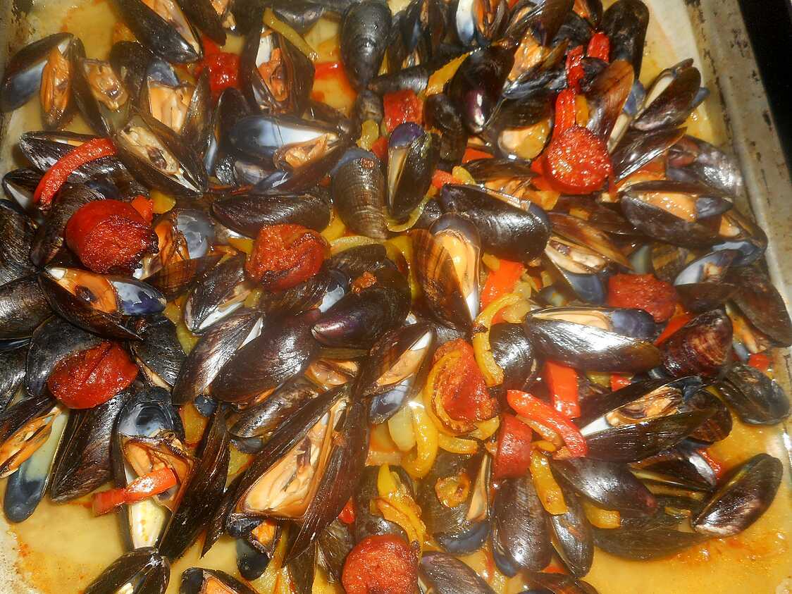 Recette de Moule au four