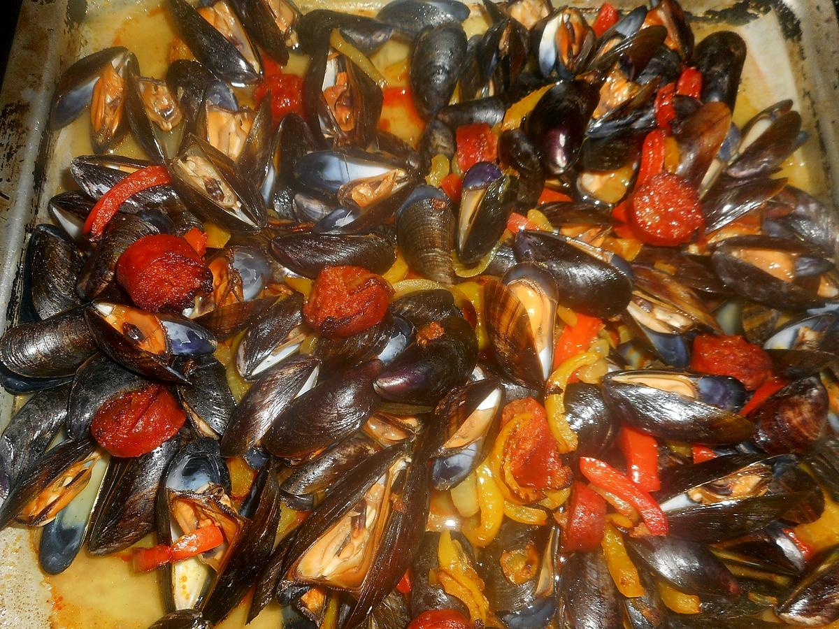 recette Moule au four