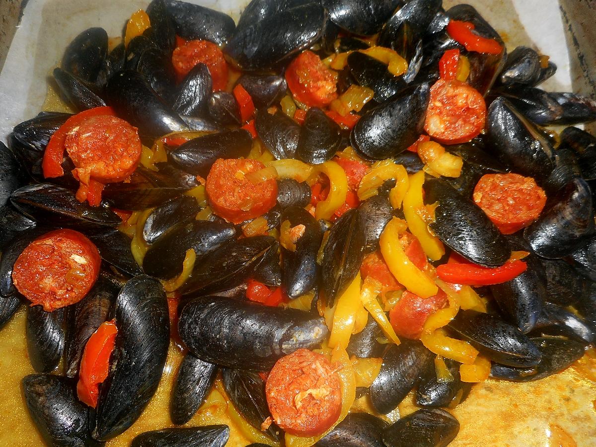 recette Moule au four