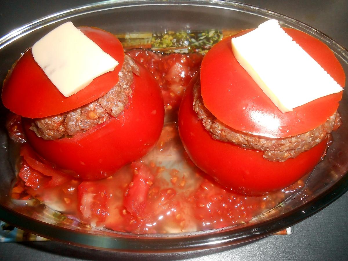 recette TOMATES FARCIES KEFTA