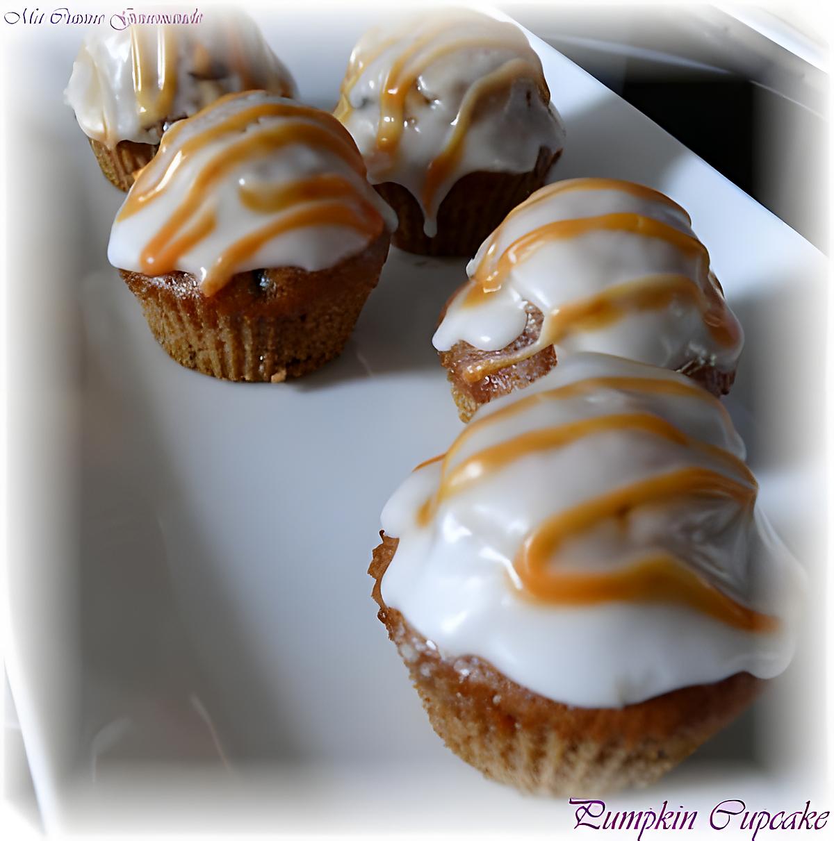 recette Pumpkin Cupcake