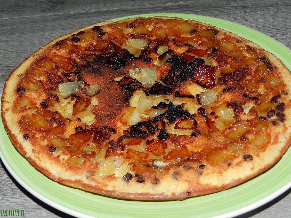 recette Gâteau aux poires cuisson spéciale (pas besoin de four)