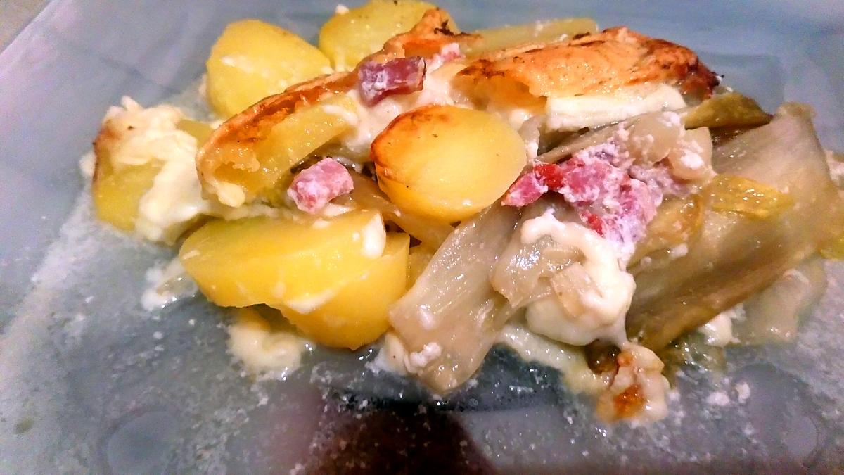 recette Tartiflette d'endives