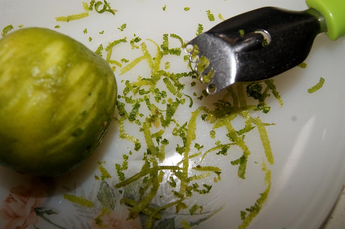 recette Craquelés au citron vert et à la cassonade