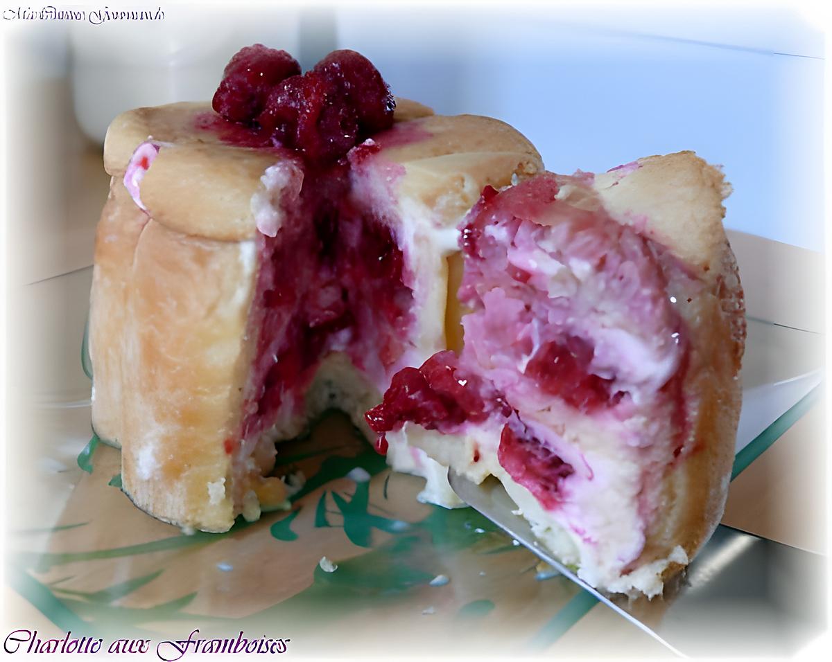 recette Charlotte aux Framboises