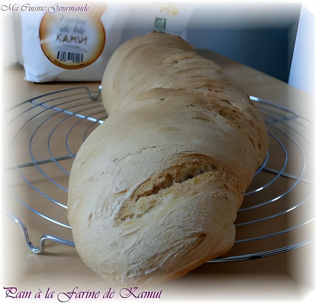 recette Pain au Kamut