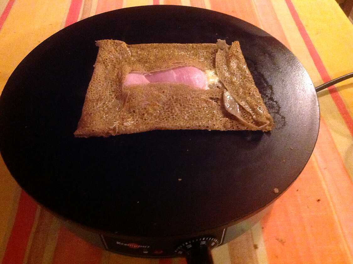 Galette Sarrasin Jambon Fromage Au Four