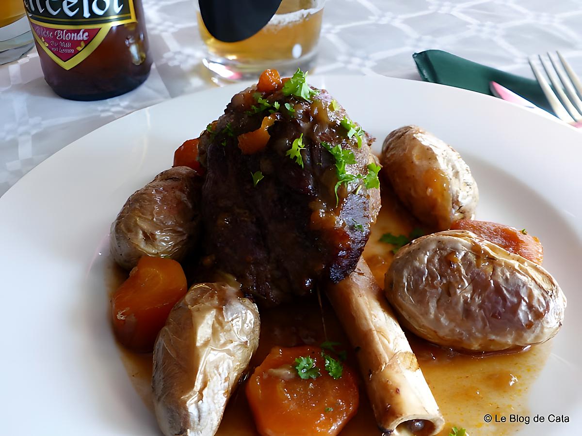 recette "Carbonnade" de souris d’agneau