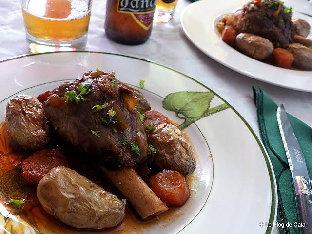 recette "Carbonnade" de souris d’agneau