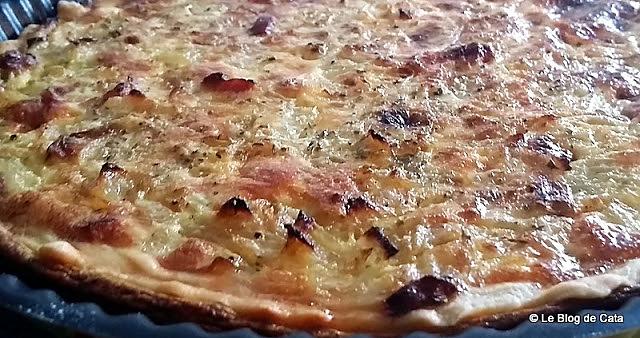 recette Tarte à l'oignon et origan