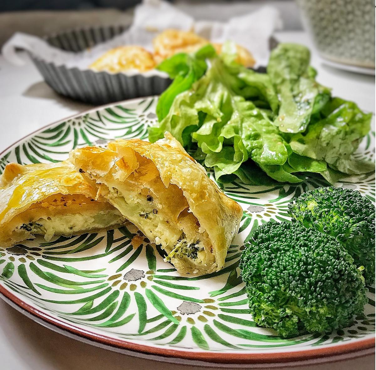 recette Recette rapide des feuilletés au brocoli