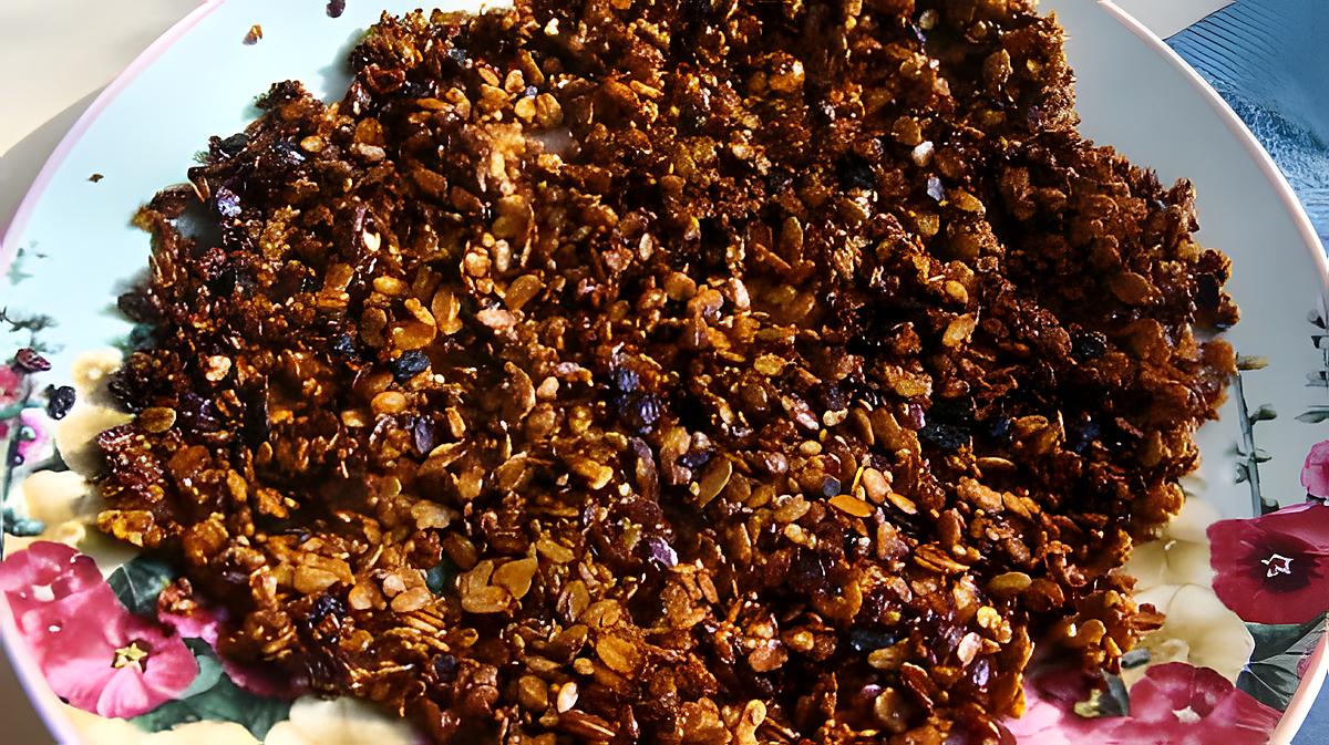 recette Granola rapide aux graines de sésame