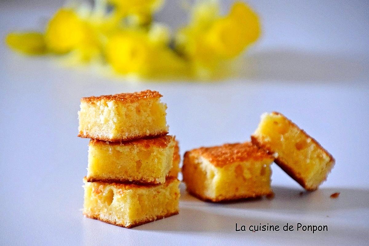 recette Carré fondant au chocolat blanc et lait concentré sucré