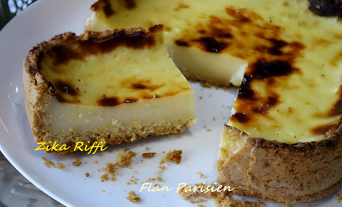 recette FLAN PARISIEN VANILLE ET ZESTE DE COMBAVA