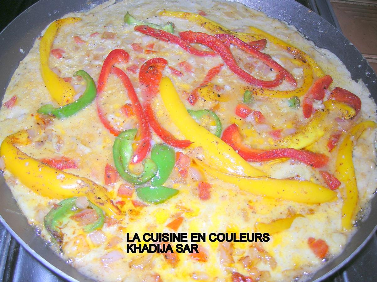 recette Omelette pizza à ma façon