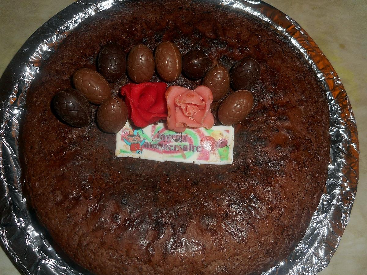 recette Gateau au chocolat d anniversaire