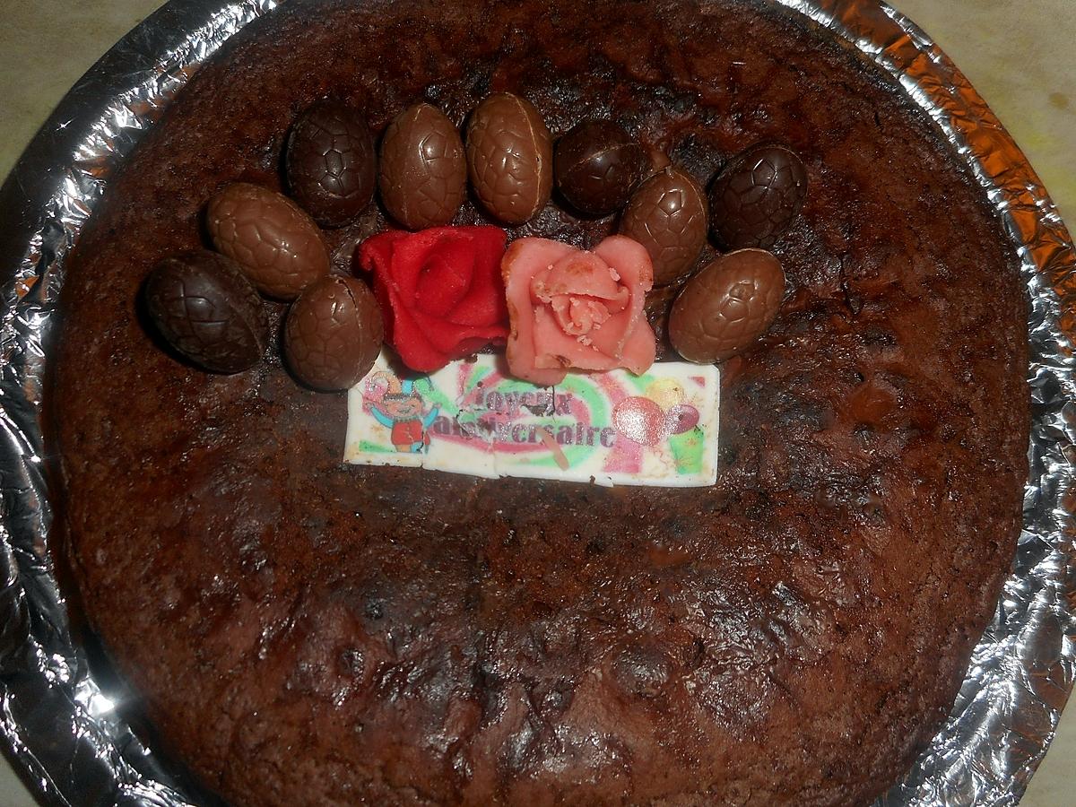 recette Gateau au chocolat d anniversaire